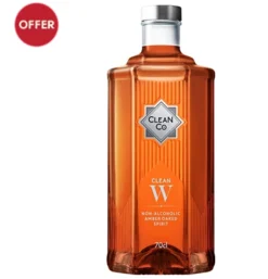 CleanCo Clean W Non-Alcoholic Whiskey Replacement